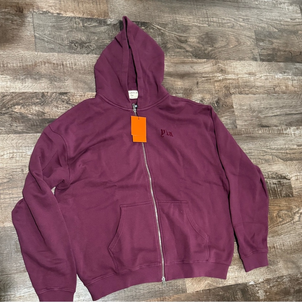 NWT Young LA men’s L zip up jacket